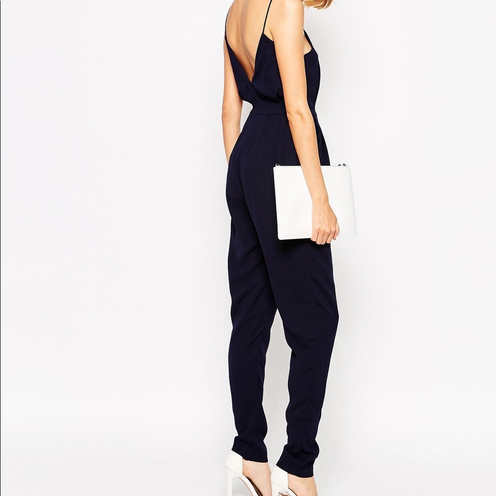 Navy jumpsuit